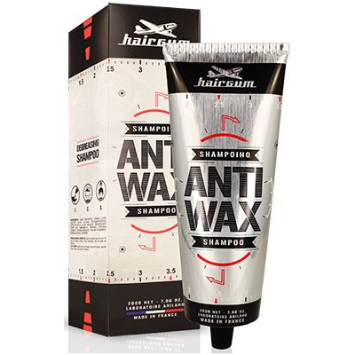 Hairgum Anti-Wax šampoon eemaldab viimistlustoodete jäägid
