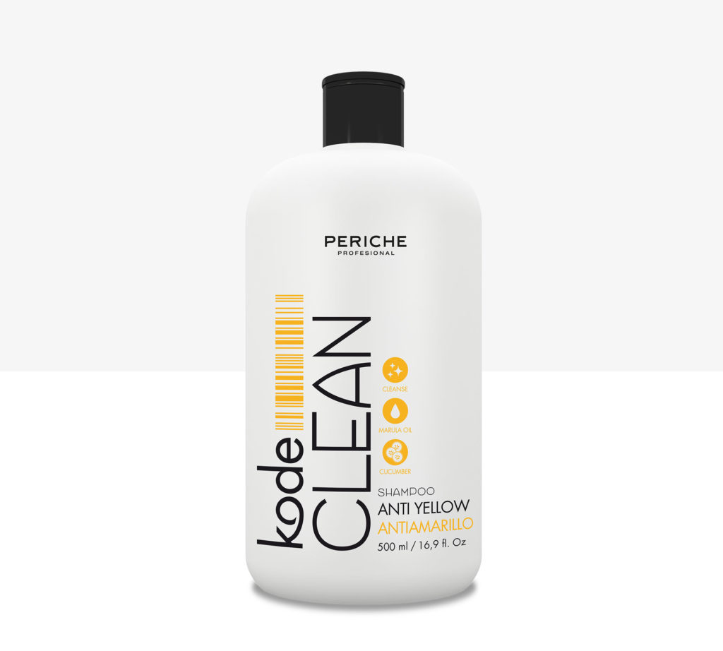 Kode CLEAN Anti Yellow šampoon blondidele 500 ml